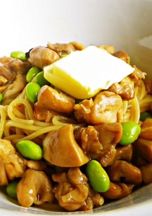 超簡単!超絶品!!油そば風パスタ(和風)-レシピのメイン写真