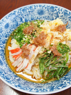 南高梅で、さっぱりぶっかけ素麺-レシピのメイン写真