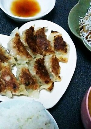 春菊と筍の春香る餃子☆-レシピのメイン写真