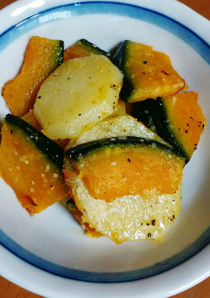 新じゃがとかぼちゃのチーズ焼き-レシピのメイン写真