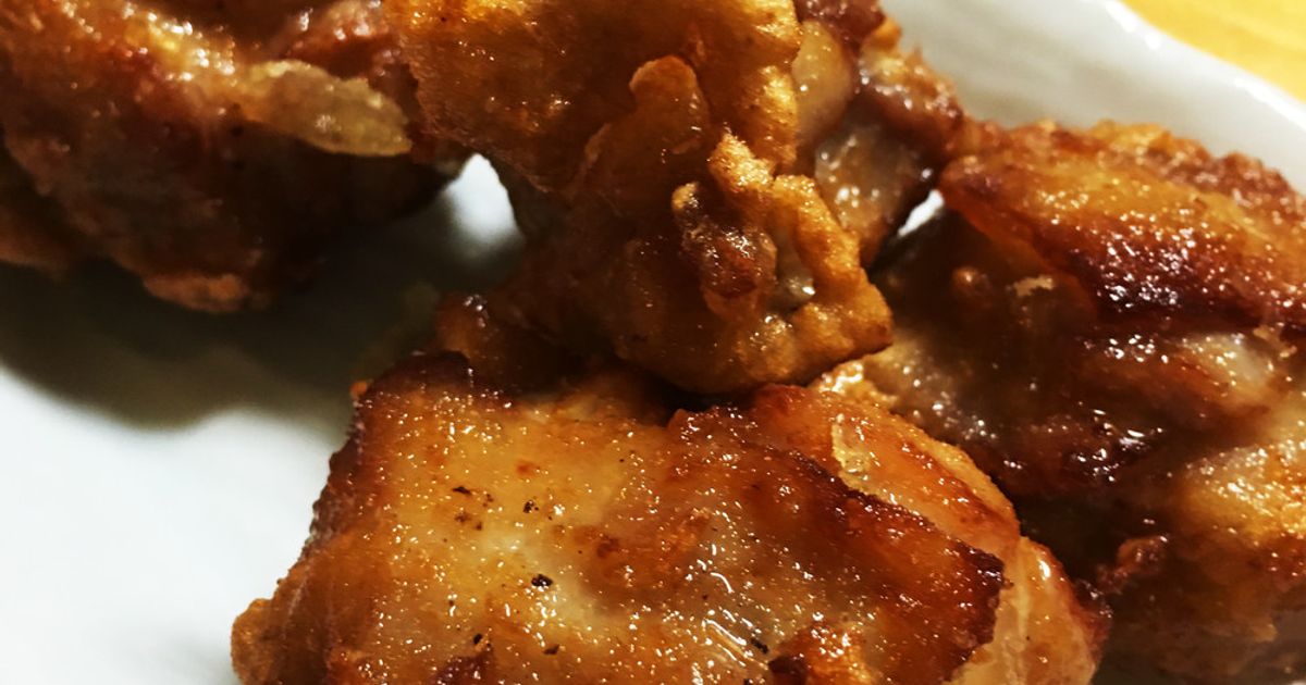 から揚げ ☆我が家の鶏モモ肉のジューシー唐揚げ☆ by Shizu78