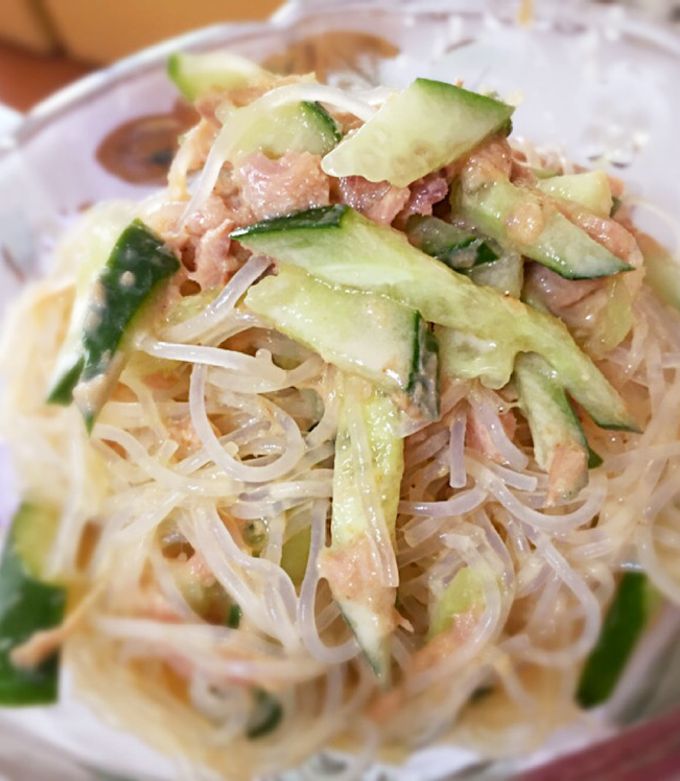 簡単！さっぱり春雨サラダ by haesoon 【クックパッド】 簡単おいしい