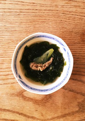 韓国風ワカメスープ-レシピのメイン写真