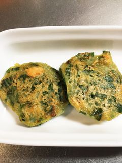 離乳食完了期❀✿じゃがニラお焼き-レシピのメイン写真