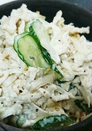 切り干し大根とツナのサラダ-レシピのメイン写真