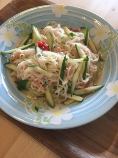 ツナ・トマ・きゅうりの ぶっかけ素麺-レシピのメイン写真