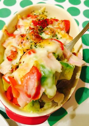 レモンでさっぱり！豚アボカドグラタン-レシピのメイン写真