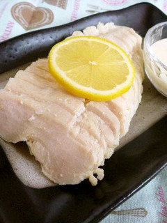 *塩レモン鶏ハム★塩レモンディップで*-レシピのメイン写真