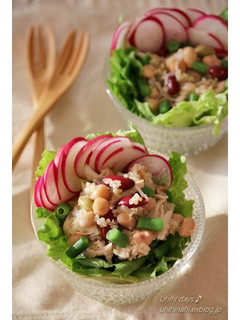 お豆とキヌアの塩レモンサラダ-レシピのメイン写真