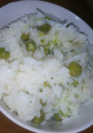 グリーンピースご飯(*´∇｀*)-レシピのメイン写真