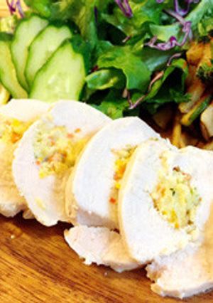 ベジローストを使った鶏マヨロール-レシピのメイン写真