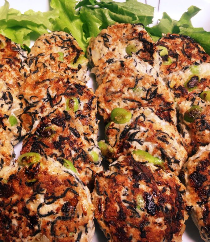 簡単✨ヘルシーひじきと枝豆の鶏つくね by obiちゃん 【クックパッド