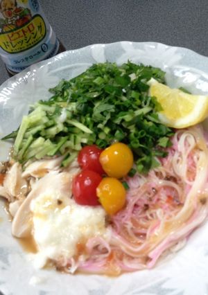 大葉香る塩レモンさっぱりそうめん-レシピのメイン写真