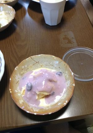 ヨーグルトがけバニラアイス-レシピのメイン写真