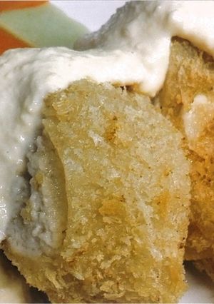 介護食 チキンカツのタルタルソースがけ-レシピのメイン写真