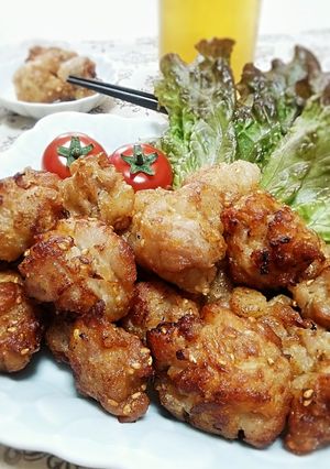 疲労回復！柔らか～♡梅トン唐揚げ-レシピのメイン写真