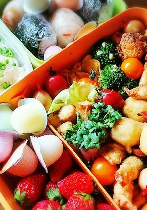 2016運動会。おにぎり。そうめん。-レシピのメイン写真