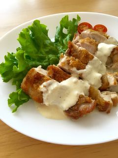 鶏モモステーキ☆塩レモンマヨソースかけ-レシピのメイン写真
