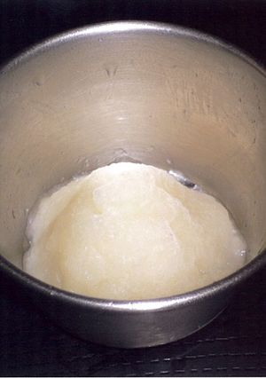 介護食 洋なしのグラニテ-レシピのメイン写真