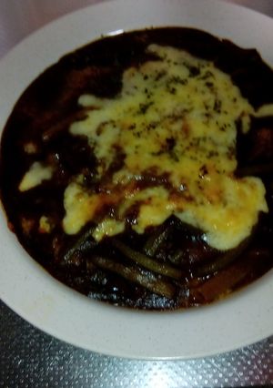 余ったカレー☆クスクス焼きカレーに変身-レシピのメイン写真