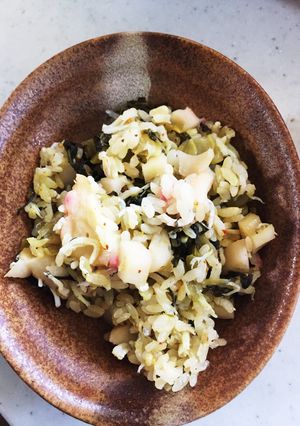 じゃこと高菜の炊き込みご飯-レシピのメイン写真
