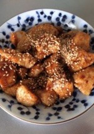 回鍋肉の素で甘辛チキン-レシピのメイン写真
