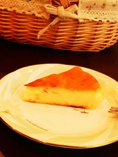 低脂肪ヨーグルトで*ベイクドチーズケーキ-レシピのメイン写真