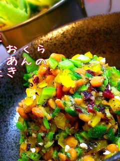 梅と納豆のたたき-レシピのメイン写真