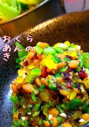 梅と納豆のたたき-レシピのメイン写真