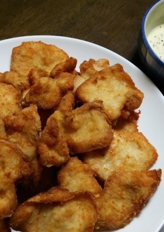 鶏唐揚げの塩レモンマヨソース-レシピのメイン写真