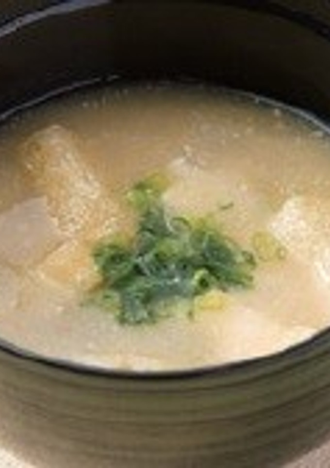 大根と油揚げの味噌汁-レシピのメイン写真