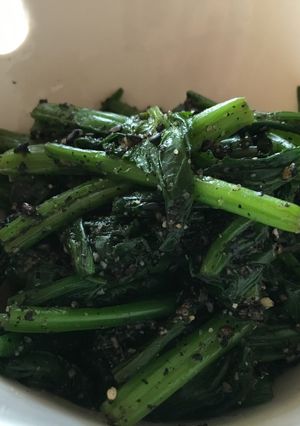低糖質☆低カロリー☆ほうれん草の胡麻和え-レシピのメイン写真