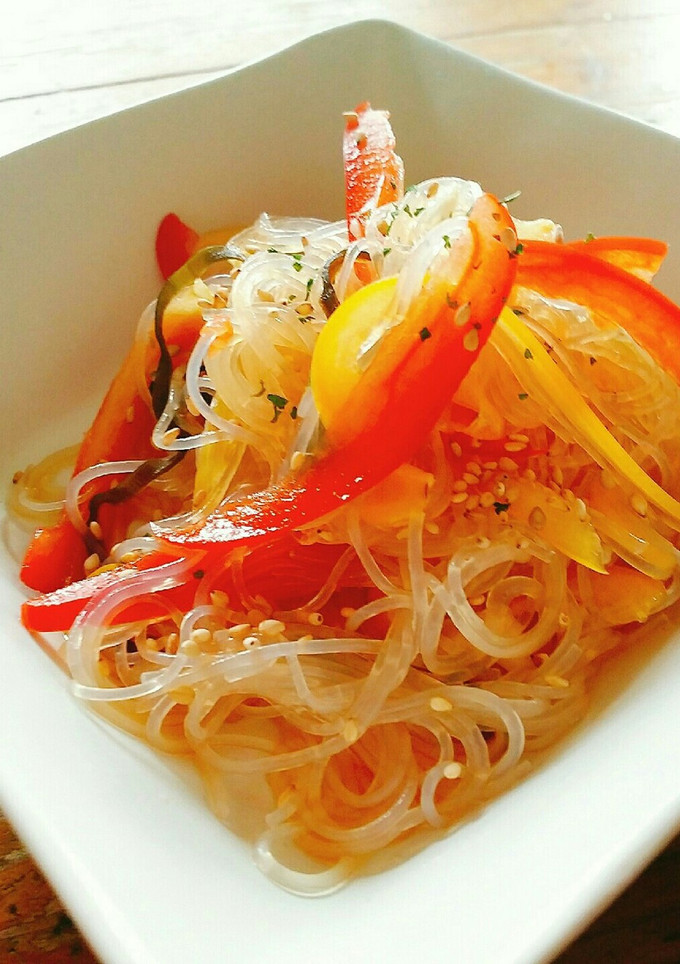 冷やし中華のタレでさっぱり夏サラダ♪-レシピのメイン写真