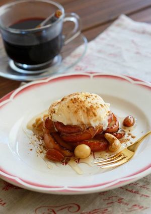 りんごのハニーナッツソテー-レシピのメイン写真