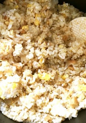 炊飯器のままでチャーハン（ずぼら飯）-レシピのメイン写真