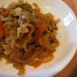 豚肉と切り干し大根の煮物