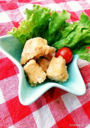 揚げずにヘルシー♥高野豆腐の唐揚げ-レシピのメイン写真