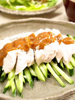 しっとり簡単♪鶏むね肉で塩鷄-レシピのメイン写真