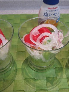塩レモンでサラダそうめん-レシピのメイン写真