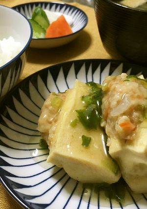 だし汁たっぷり♪高野豆腐の詰め煮-レシピのメイン写真