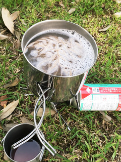 蕎麦つゆも飲む☆温付けソバ-レシピのメイン写真