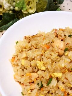 ぱぱっと!鮭チャーハン-レシピのメイン写真