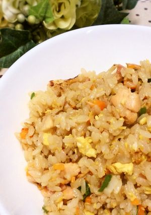ぱぱっと！鮭チャーハン-レシピのメイン写真