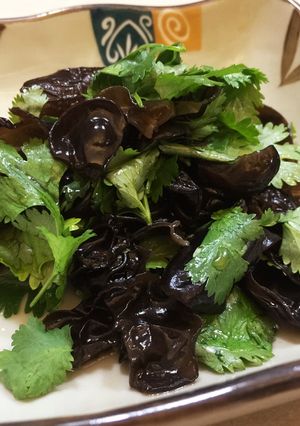 キクラゲとパクチーの中華冷菜-レシピのメイン写真