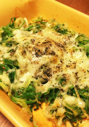 薬味ネギの消費に！簡単ネギチーズ焼き♪-レシピのメイン写真