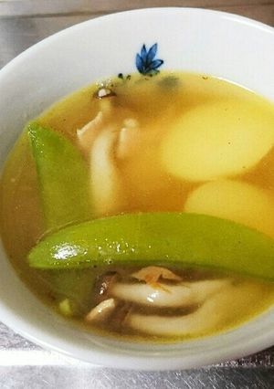 新じゃがとハムときのこのスープ-レシピのメイン写真