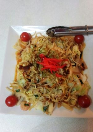血管ダイエット食773（海鮮焼きそば）-レシピのメイン写真