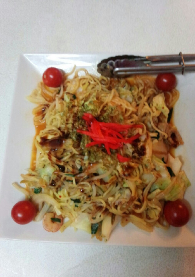 血管ダイエット食773（海鮮焼きそば）-レシピのメイン写真