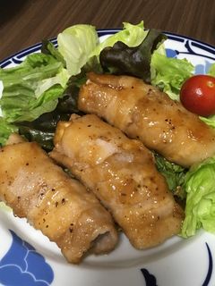 節約がっつり飯☆厚揚げの豚肉巻き☆-レシピのメイン写真
