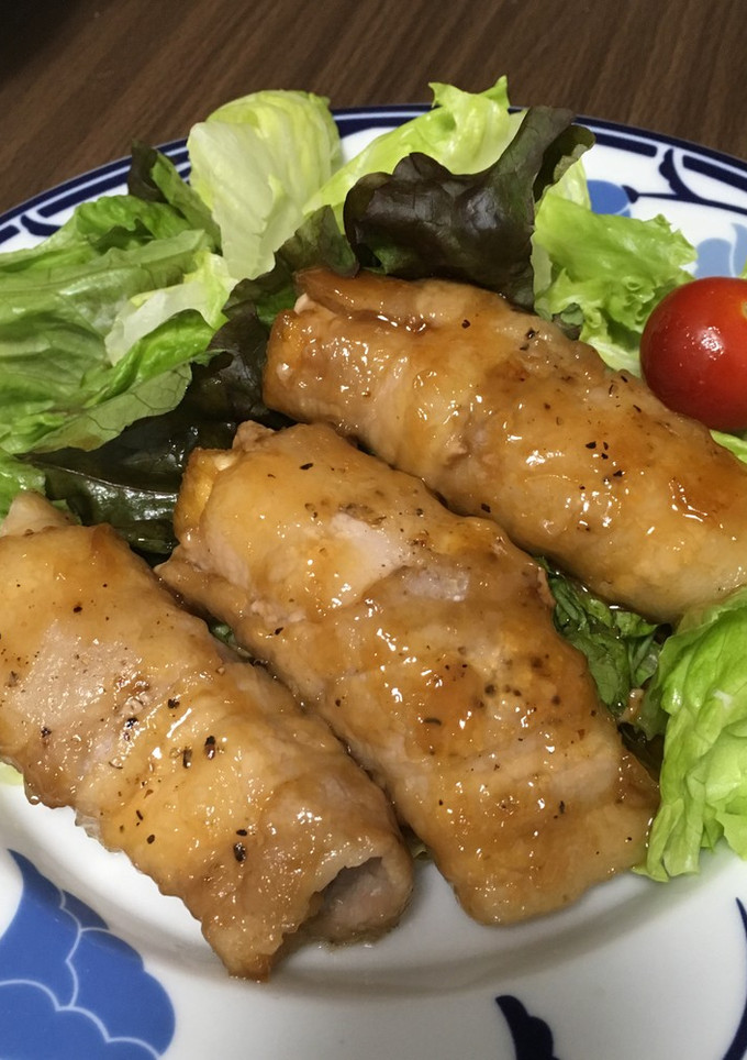 節約がっつり飯☆厚揚げの豚肉巻き☆-レシピのメイン写真